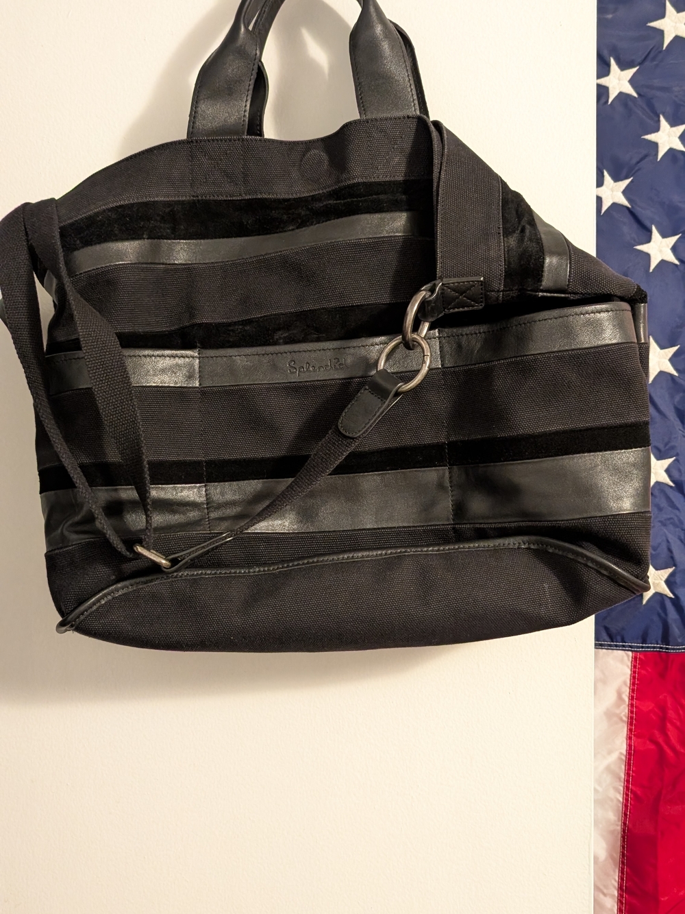 Splendid Black Tote Bag